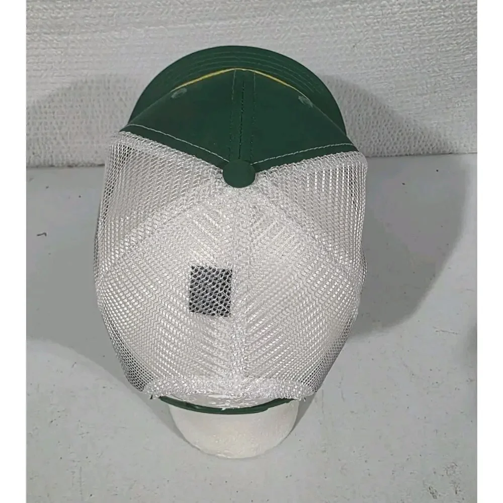 Future Masters Golf Trucker Hat Pukka Green White Mesh Patch Snapback Hat